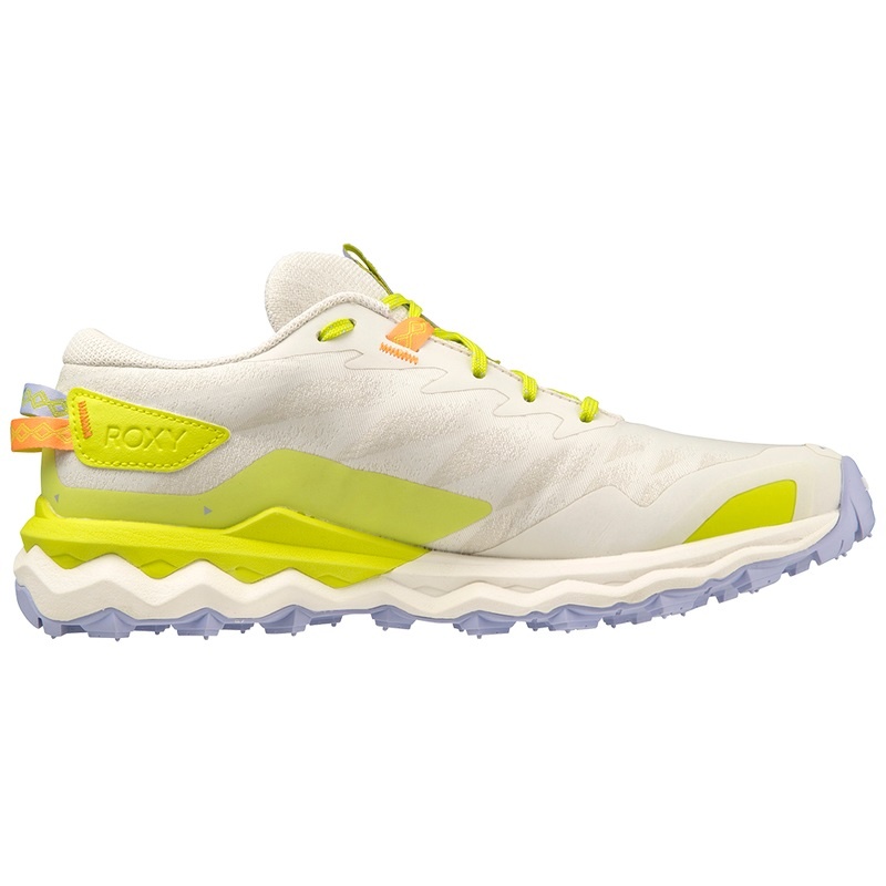 Mizuno Wave Daichi 7 Roxy Παπουτσια Trail γυναικεια ασπρα | Greece M0594JQ