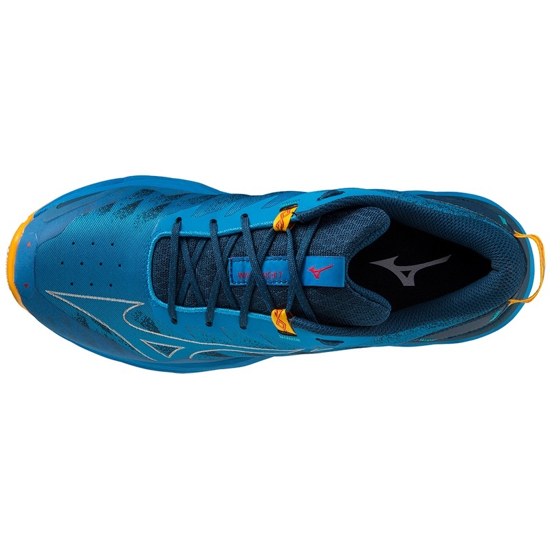 Mizuno Wave Daichi 7 Παπουτσια Trail ανδρικα μπλε | Greece M2985ES