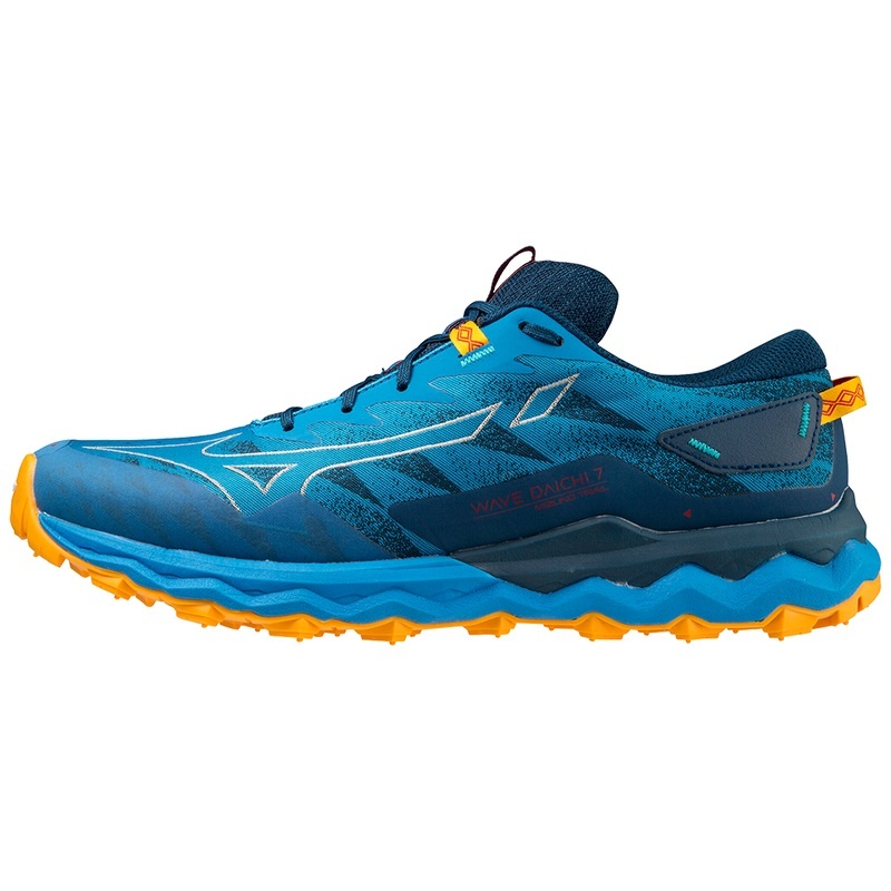 Mizuno Wave Daichi 7 Παπουτσια Trail ανδρικα μπλε | Greece M2985ES