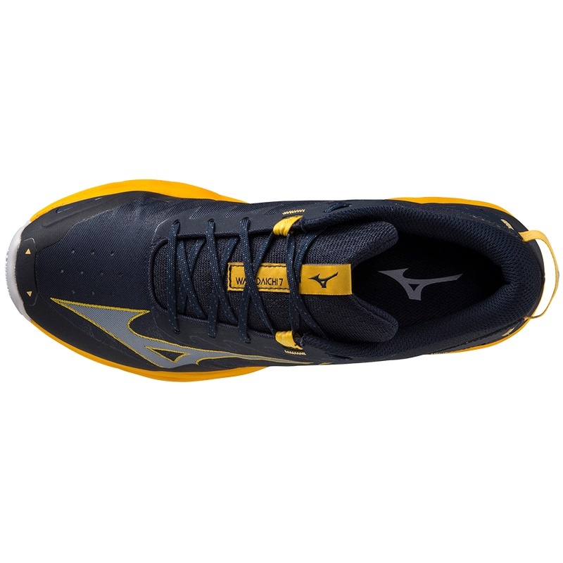 Mizuno Wave Daichi 7 Παπουτσια Trail ανδρικα μπλε | Greece M5741GR