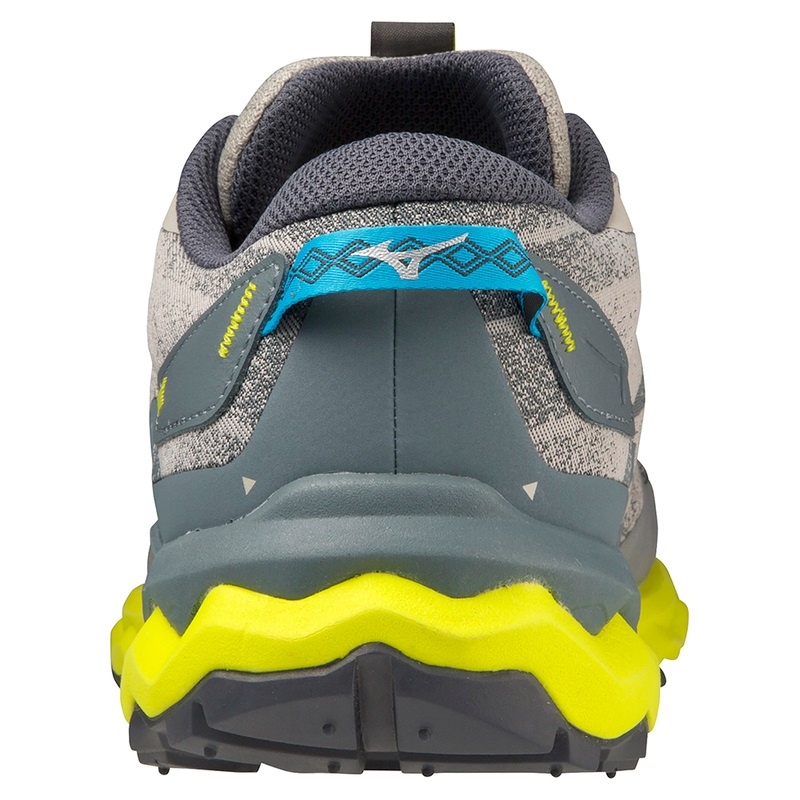 Mizuno Wave Daichi 7 Παπουτσια Trail ανδρικα γκρι μπλε | Greece M8951SD