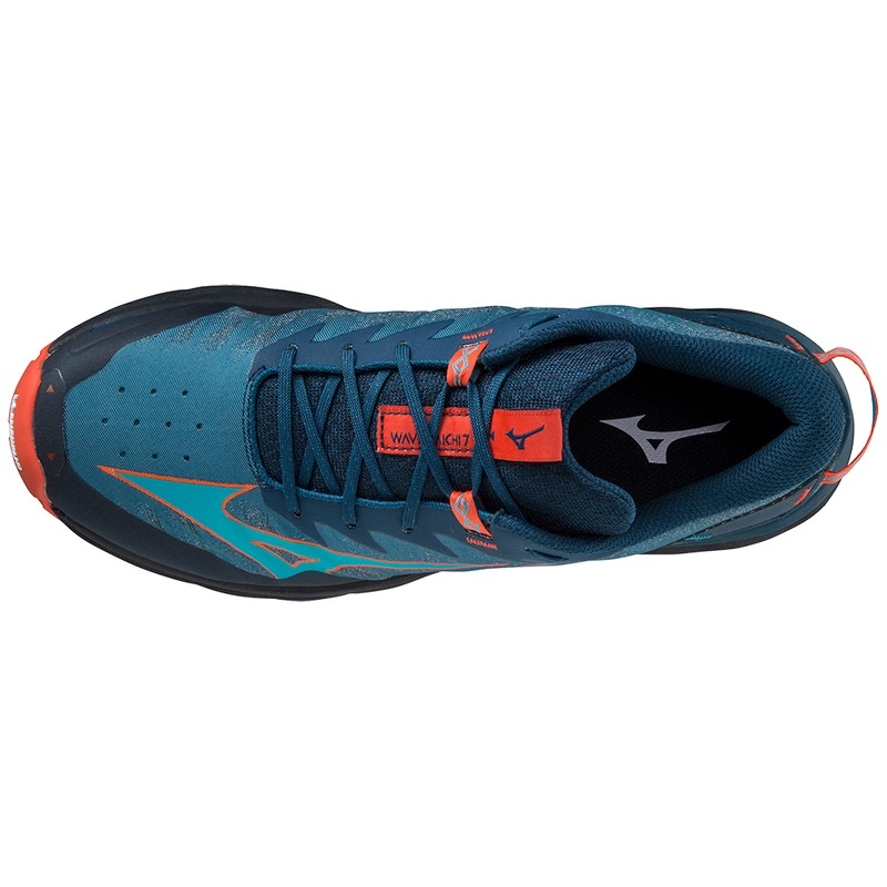 Mizuno Wave Daichi 7 Παπουτσια Trail ανδρικα σκουρο μπλε | Greece M4092FC