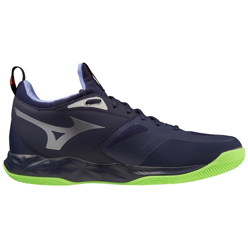 Mizuno Wave Dimension Παπουτσια Βολλευ ανδρικα μπλε πρασινο | Greece M0849TD