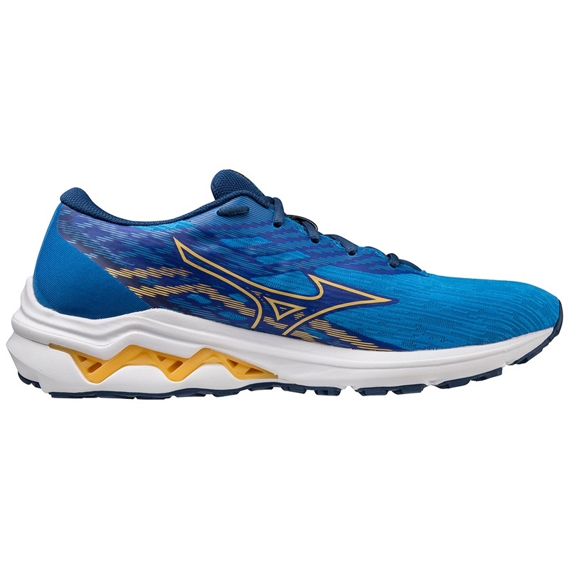 Mizuno Wave Equate 7 Παπουτσια για Τρεξιμο ανδρικα μπλε χρυσο χρωμα χρυσο χρωμα | Greece M8763IF