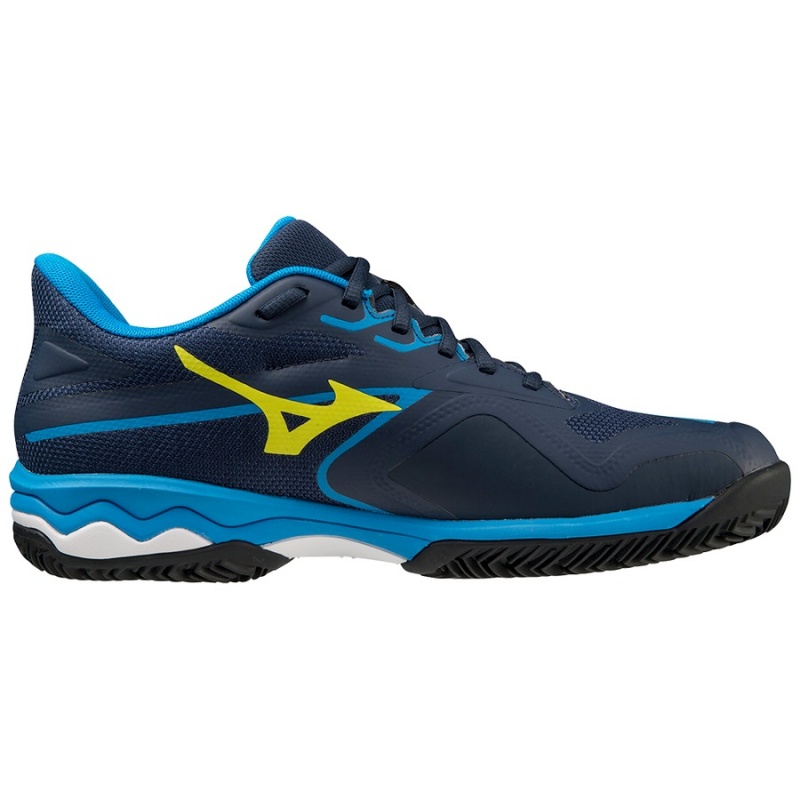 Mizuno Wave Exceed Light 2 Παπουτσια Τενισ ανδρικα μπλε | Greece M0658CF