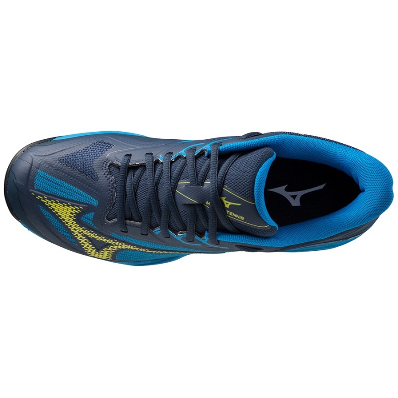 Mizuno Wave Exceed Light 2 Παπουτσια Τενισ ανδρικα μπλε | Greece M0658CF