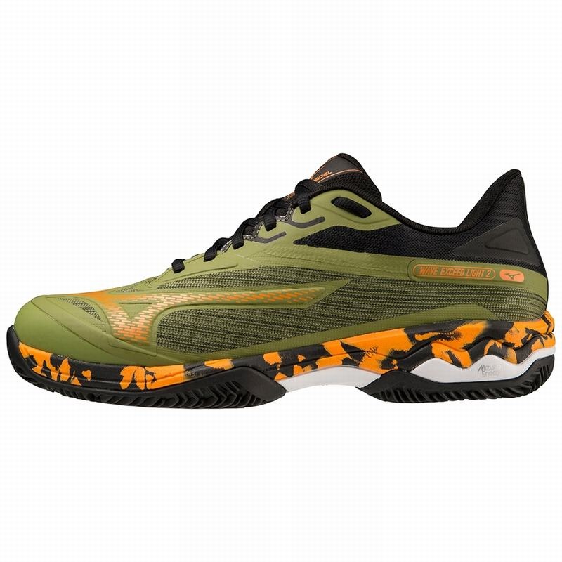 Mizuno Wave Exceed Light 2 παπουτσια padel ανδρικα πρασινο | Greece M5396XJ