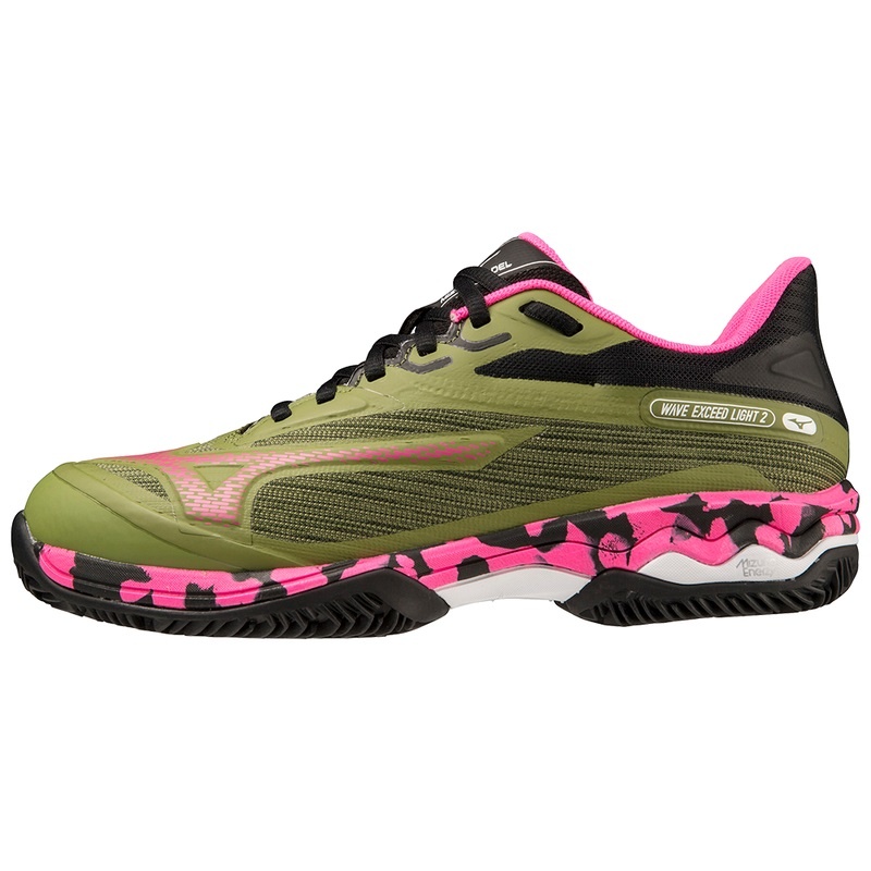 Mizuno Wave Exceed Light 2 παπουτσια padel γυναικεια πρασινο μαυρα | Greece M8490BI