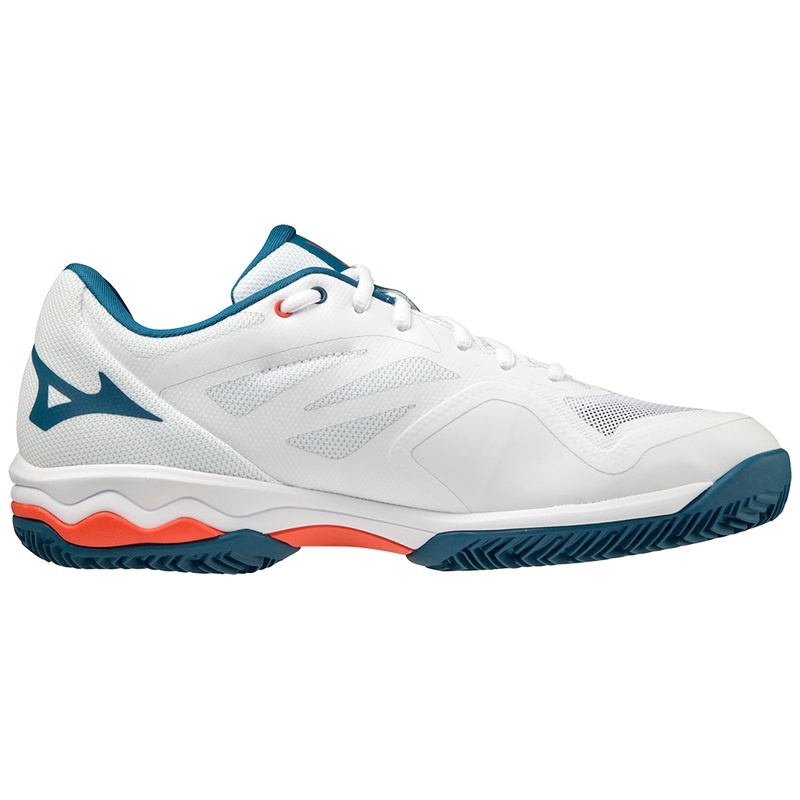 Mizuno Wave Exceed Light CC Παπουτσια Τενισ ανδρικα ασπρα | Greece M4381LC