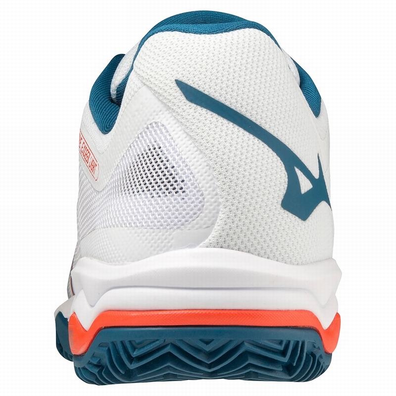 Mizuno Wave Exceed Light CC Παπουτσια Τενισ ανδρικα ασπρα | Greece M4381LC