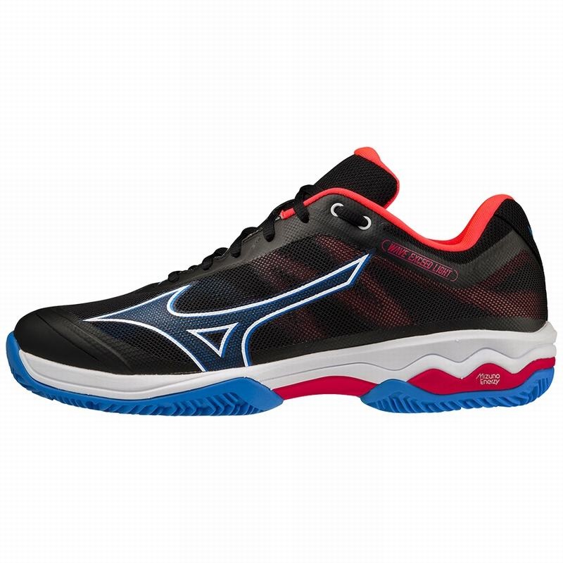 Mizuno Wave Exceed Light παπουτσια padel ανδρικα μαυρα ασπρα κοκκινα | Greece M7296WU