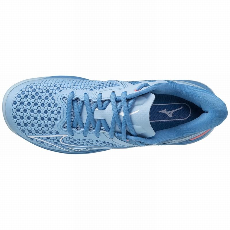 Mizuno Wave Exceed Tour 5 AC Παπουτσια Τενισ γυναικεια ασπρα ροζ | Greece M6752GP