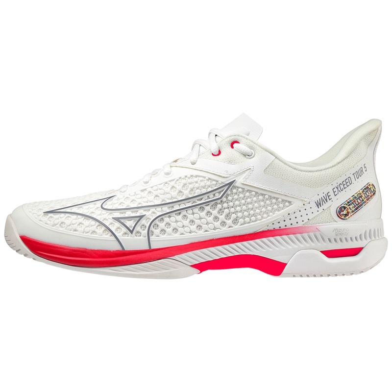 Mizuno Wave Exceed Tour 5 CC Παπουτσια Τενισ γυναικεια ασπρα | Greece M8237ET