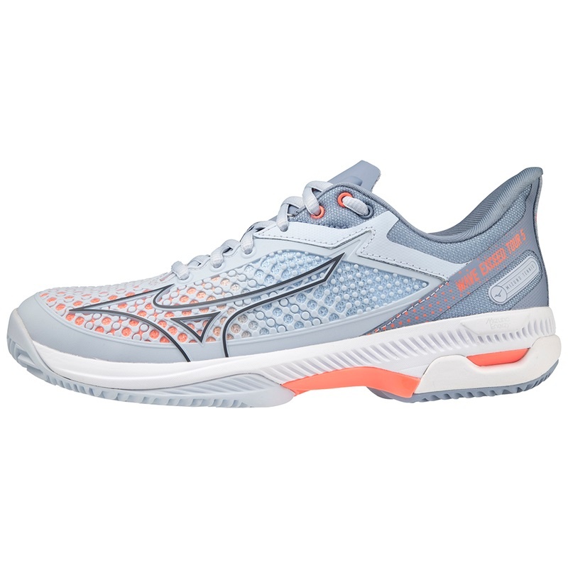 Mizuno Wave Exceed Tour 5 CC Παπουτσια Τενισ γυναικεια μπλε | Greece M6074SW