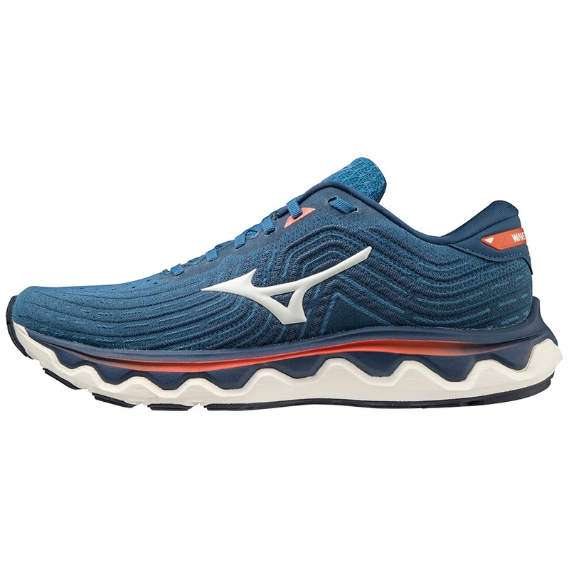 Mizuno Wave Horizon 6 Παπουτσια για Τρεξιμο ανδρικα μπλε | Greece M0819FV