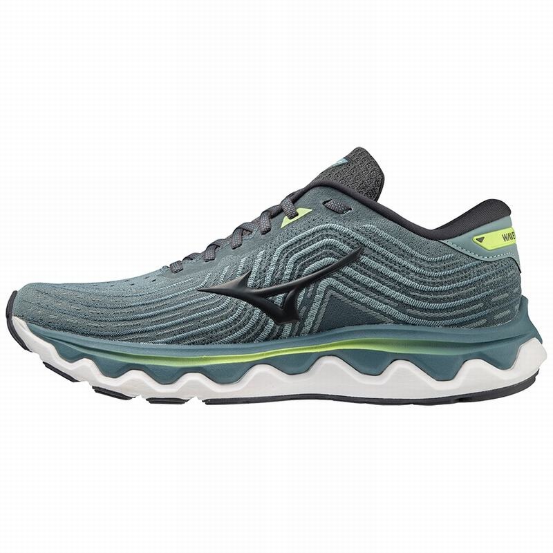 Mizuno Wave Horizon 6 Παπουτσια για Τρεξιμο ανδρικα μπλε | Greece M3712TP