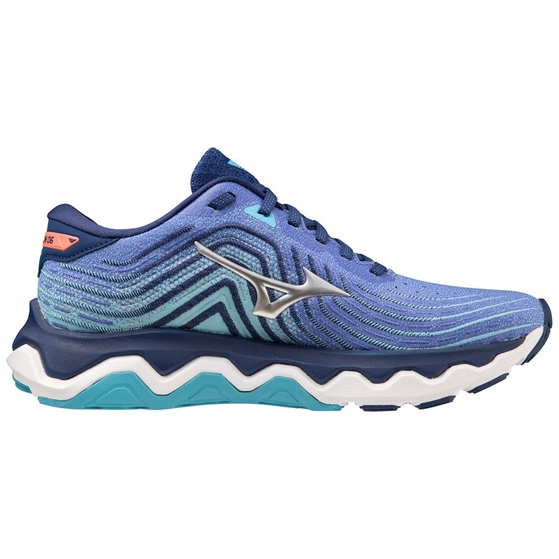 Mizuno Wave Horizon 6 Παπουτσια για Τρεξιμο γυναικεια μπλε | Greece M7348SE