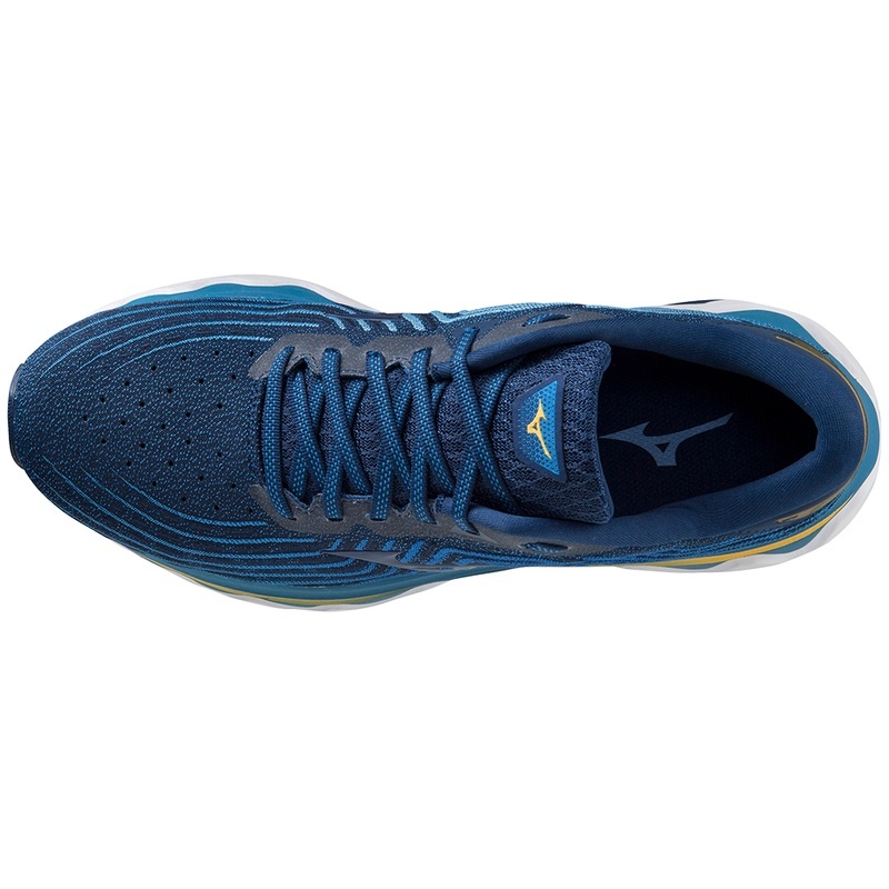 Mizuno Wave Horizon 6 Παπουτσια για Τρεξιμο ανδρικα μπλε μπλε μπλε | Greece M4923LP