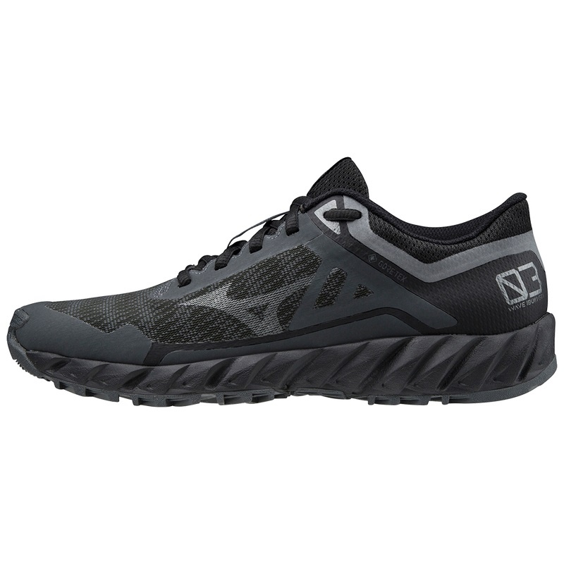 Mizuno Wave Ibuki 3 GTX Παπουτσια Trail γυναικεια μαυρα | Greece M3074QD