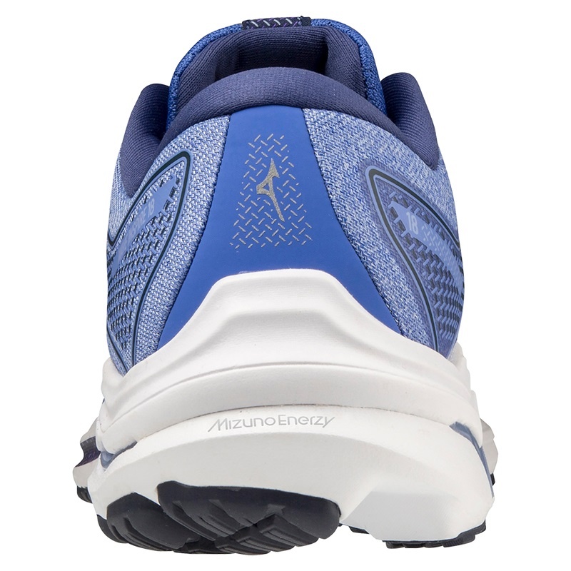 Mizuno Wave Inspire 18 Παπουτσια για Τρεξιμο γυναικεια μπλε | Greece M1452TY