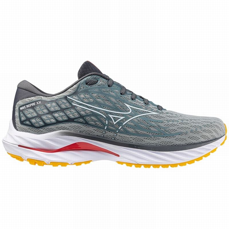 Mizuno Wave Inspire 20 Παπουτσια για Τρεξιμο ανδρικα ασπρα | Greece M2916WY