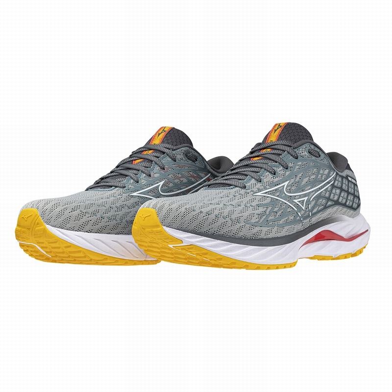 Mizuno Wave Inspire 20 Παπουτσια για Τρεξιμο ανδρικα ασπρα | Greece M2916WY