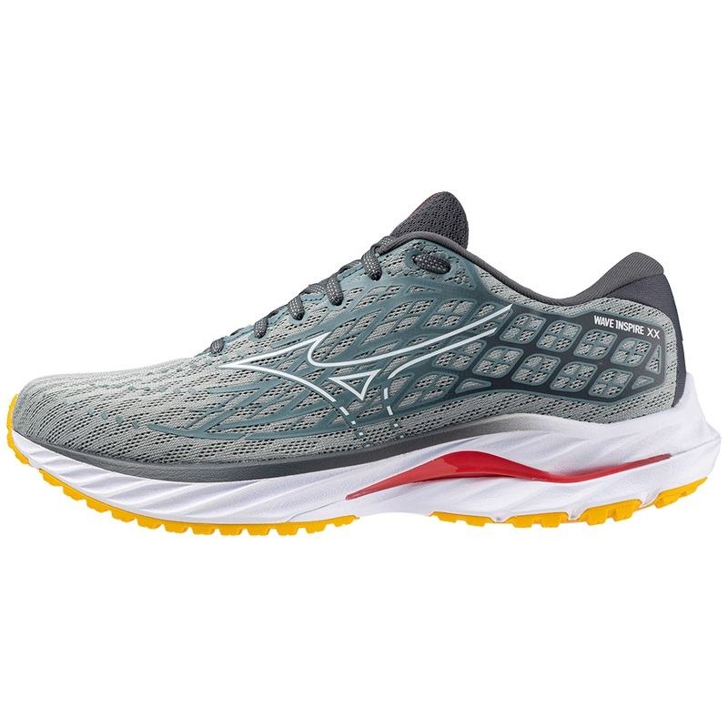 Mizuno Wave Inspire 20 Παπουτσια για Τρεξιμο ανδρικα ασπρα | Greece M2916WY