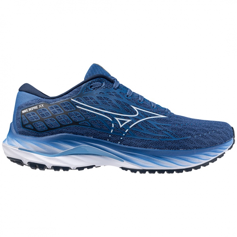 Mizuno Wave Inspire 20 Παπουτσια για Τρεξιμο ανδρικα μπλε | Greece M8563WC