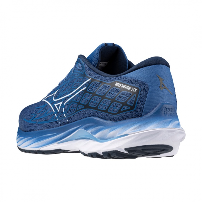 Mizuno Wave Inspire 20 Παπουτσια για Τρεξιμο ανδρικα μπλε | Greece M8563WC