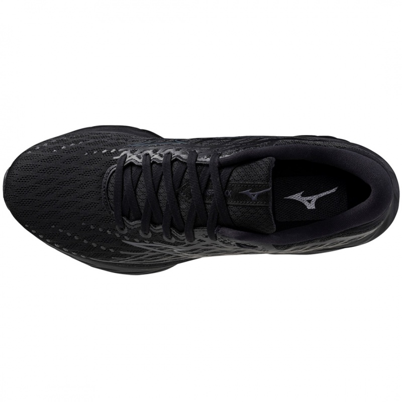 Mizuno Wave Inspire 20 Παπουτσια για Τρεξιμο γυναικεια μαυρα γκρι | Greece M2951XP