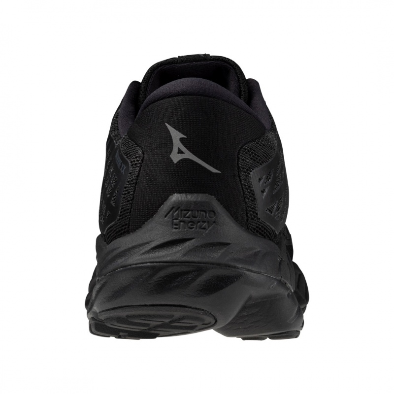 Mizuno Wave Inspire 20 φαρδια Παπουτσια για Τρεξιμο ανδρικα μαυρα γκρι | Greece M1402KJ