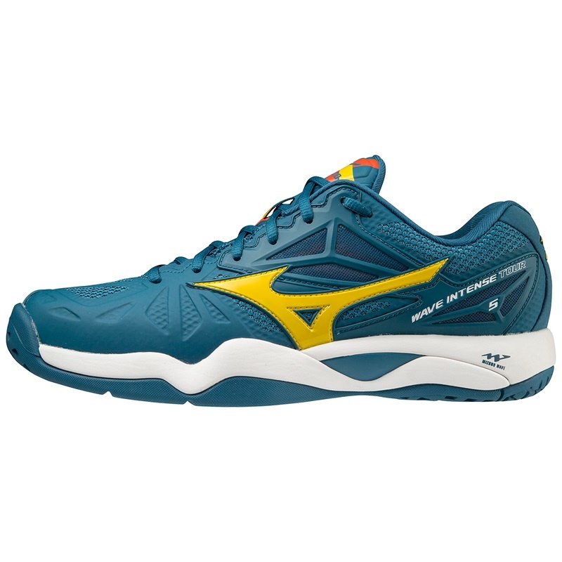 Mizuno Wave Intense Tour 5 AC Παπουτσια Τενισ ανδρικα μπλε | Greece M9025BS