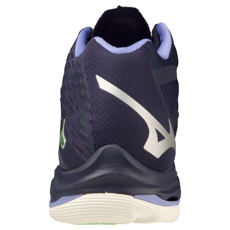 Mizuno Wave Lightning Z7Mid Παπουτσια Βολλευ γυναικεια σκουρο μπλε | Greece M8752BL