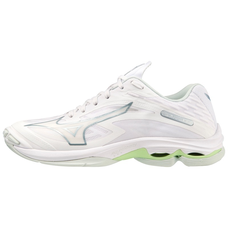 Mizuno Wave Lightning Z7 Παπουτσια Βολλευ γυναικεια ασπρα | Greece M1639NH