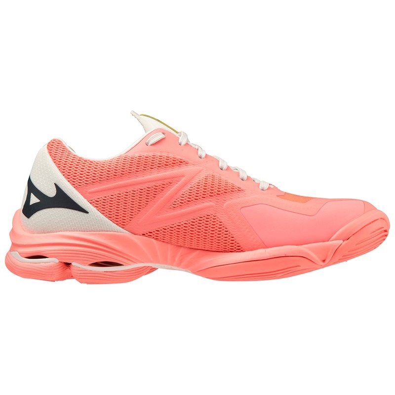 Mizuno Wave Lightning Z7 Παπουτσια Βολλευ γυναικεια κοραλι | Greece M5187FH