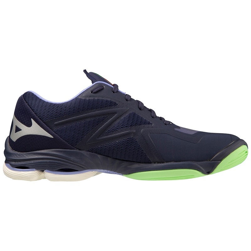 Mizuno Wave Lightning Z7 Παπουτσια Βολλευ γυναικεια μπλε πρασινο | Greece M5061QC