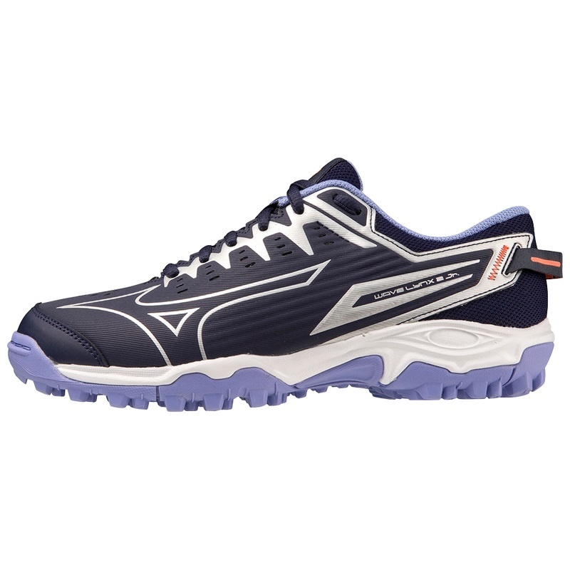 Mizuno Wave Lynx 2 Jr. Παπουτσια Χοκει ανδρικα μπλε | Greece M6409VW