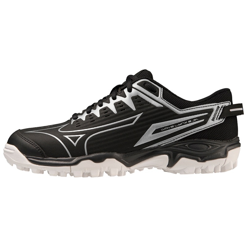 Mizuno Wave Lynx 2 Jr. Παπουτσια Χοκει ανδρικα μαυρα ασπρα | Greece M1729KN