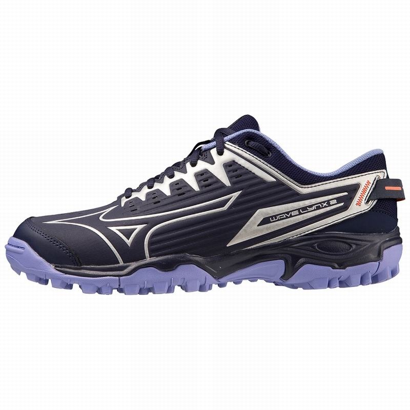 Mizuno Wave Lynx 2 Παπουτσια Χοκει ανδρικα μπλε | Greece M9064WR