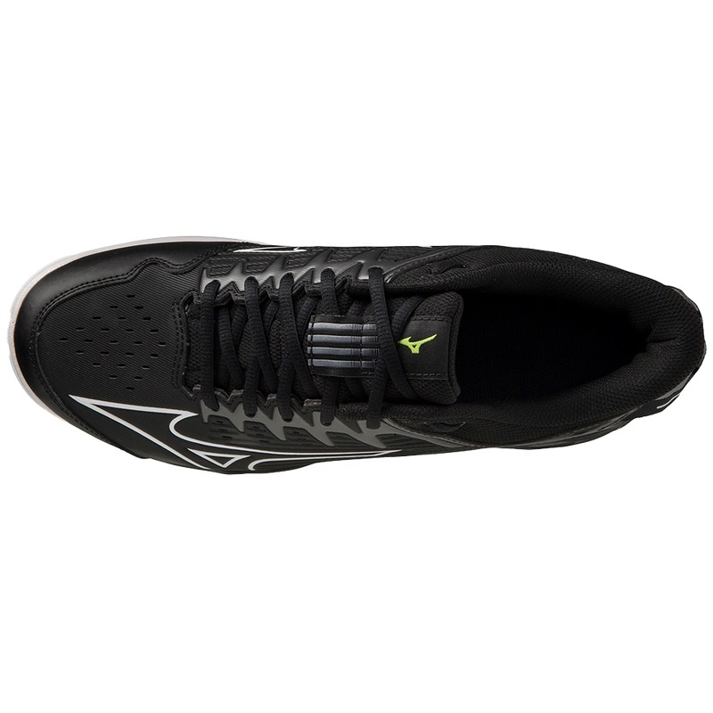 Mizuno Wave Lynx 2 Παπουτσια Χοκει ανδρικα μαυρα ασπρα | Greece M2561EU