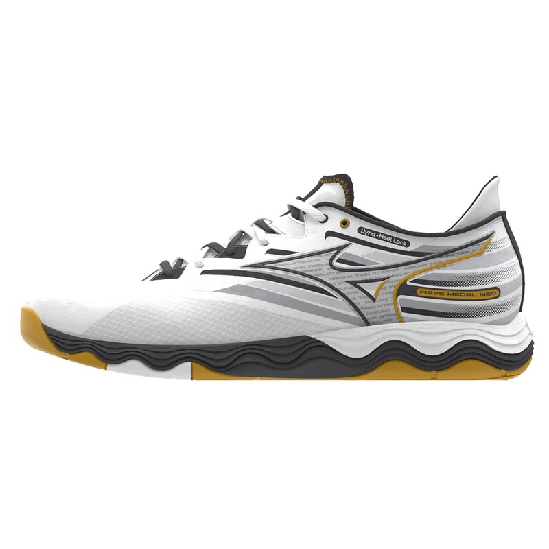 Mizuno Wave Medal Neo Παπουτσια Τενισ ανδρικα χρυσο χρωμα | Greece M2136KO