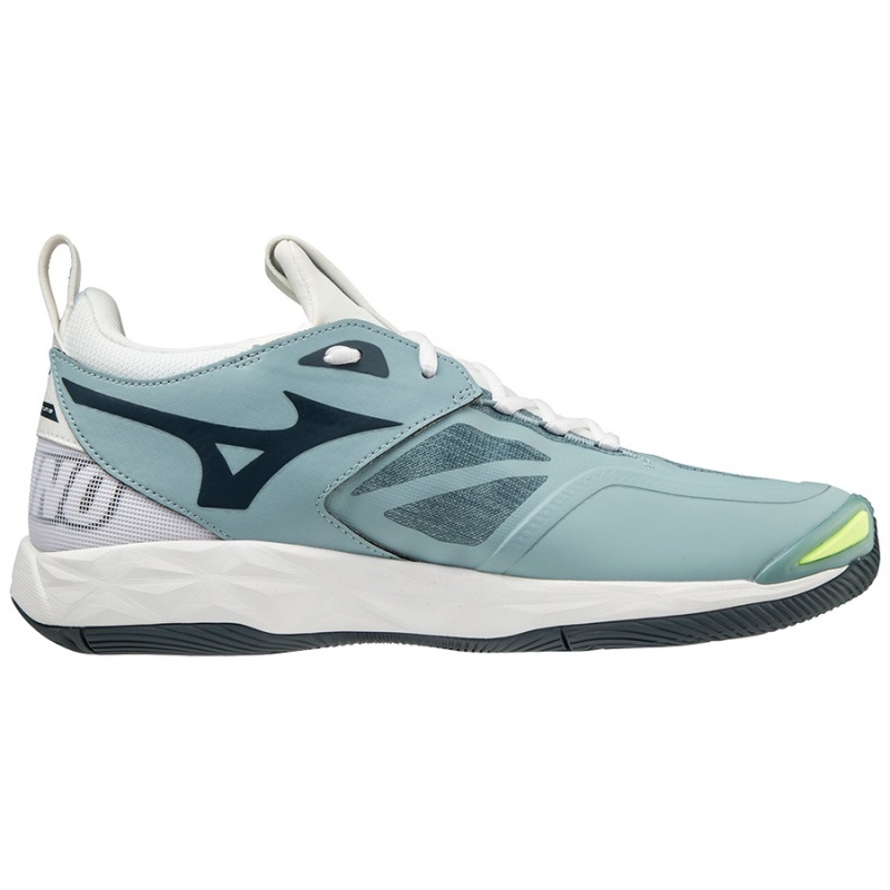 Mizuno Wave Momentum 2 Παπουτσια Βολλευ ανδρικα μπλε ασπρα | Greece M7608AM