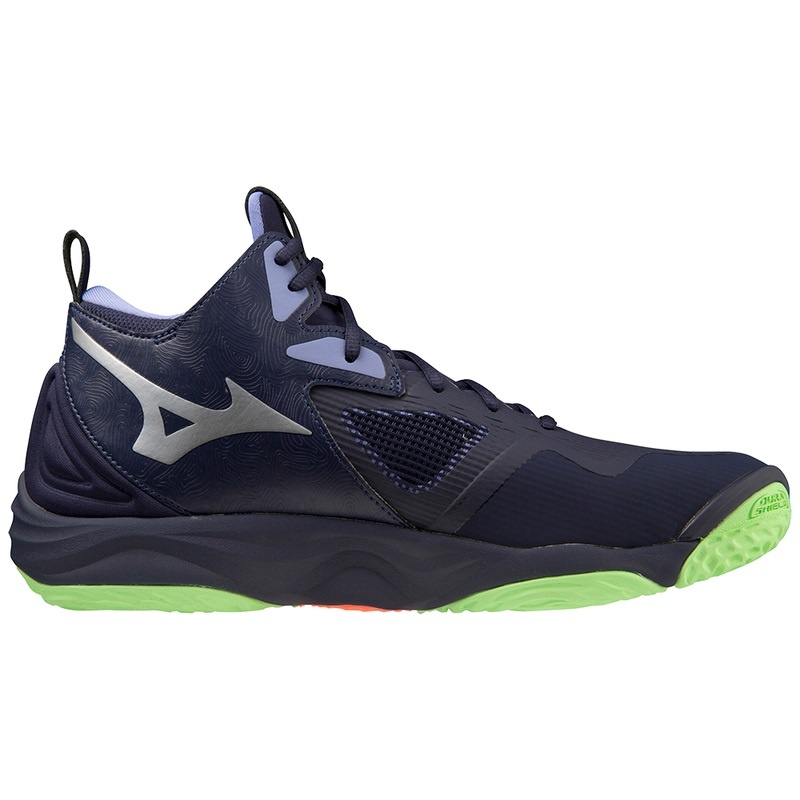 Mizuno Wave Momentum 3 Mid Παπουτσια Βολλευ γυναικεια μπλε | Greece M1635SH