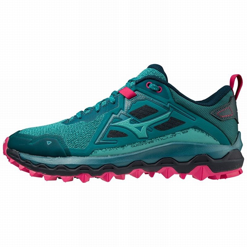 Mizuno Wave Mujin 8 Παπουτσια Trail γυναικεια πρασινο | Greece M8213DQ