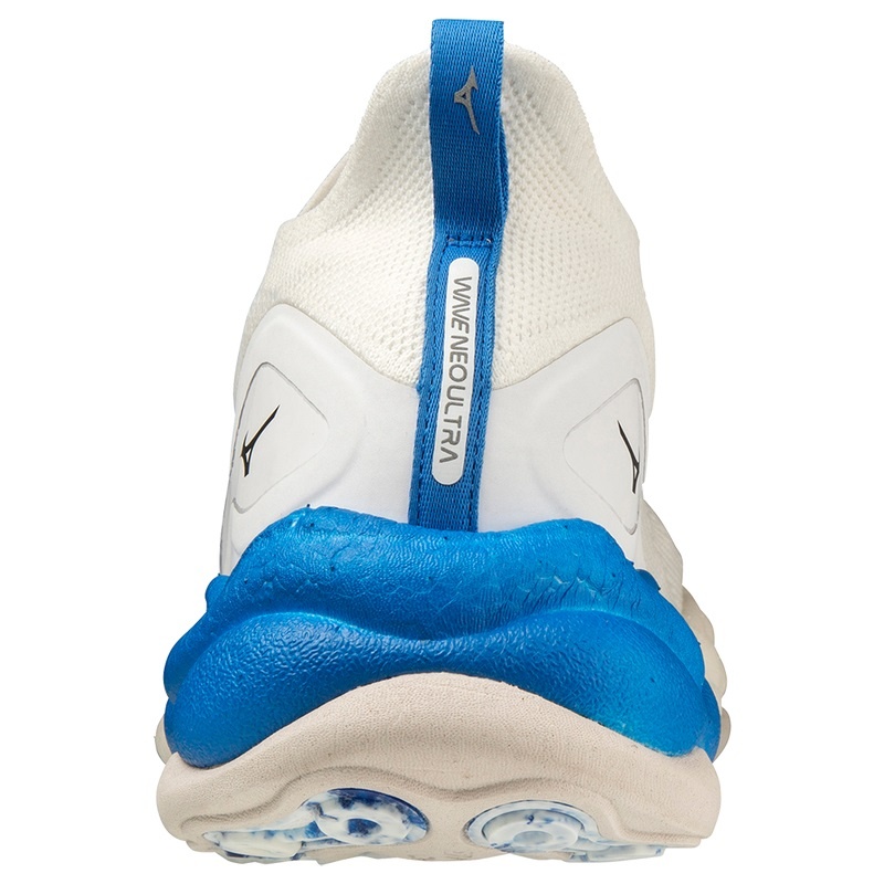 Mizuno Wave Neo Ultra Παπουτσια για Τρεξιμο ανδρικα ασπρα μπλε | Greece M6843LA