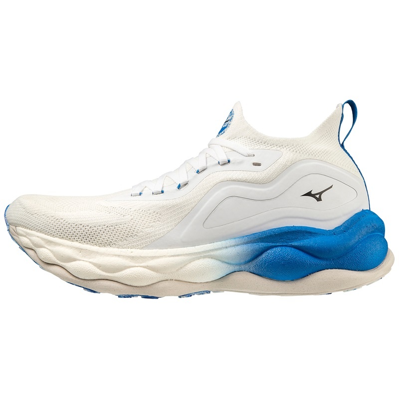 Mizuno Wave Neo Ultra Παπουτσια για Τρεξιμο ανδρικα ασπρα μπλε | Greece M6843LA