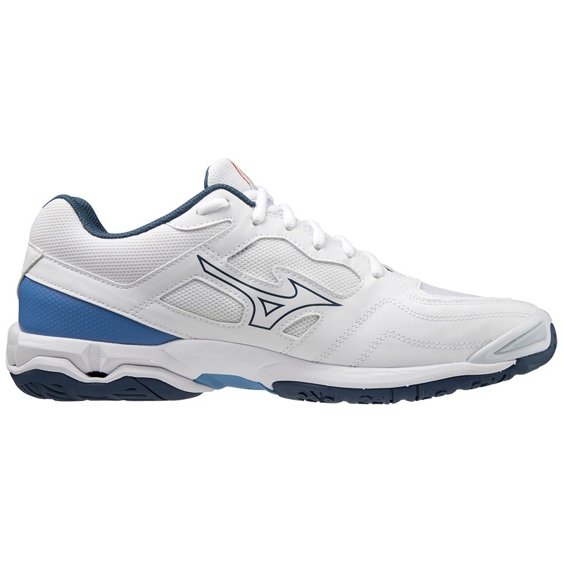 Mizuno Wave Phantom 3 Παπουτσια Χαντμπολ γυναικεια ασπρα μπλε | Greece M3654ZG