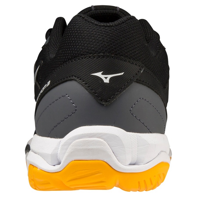 Mizuno Wave Phantom 3 Παπουτσια Χαντμπολ γυναικεια μαυρα ασπρα | Greece M9861HZ