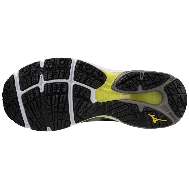 Mizuno Wave Prodigy 4 Παπουτσια για Τρεξιμο ανδρικα μεταλλικός γκρι κίτρινα | Greece M0841JO