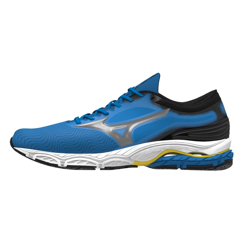 Mizuno Wave Prodigy 4 Παπουτσια για Τρεξιμο ανδρικα μπλε σκουρο μαυρα | Greece M9376QF